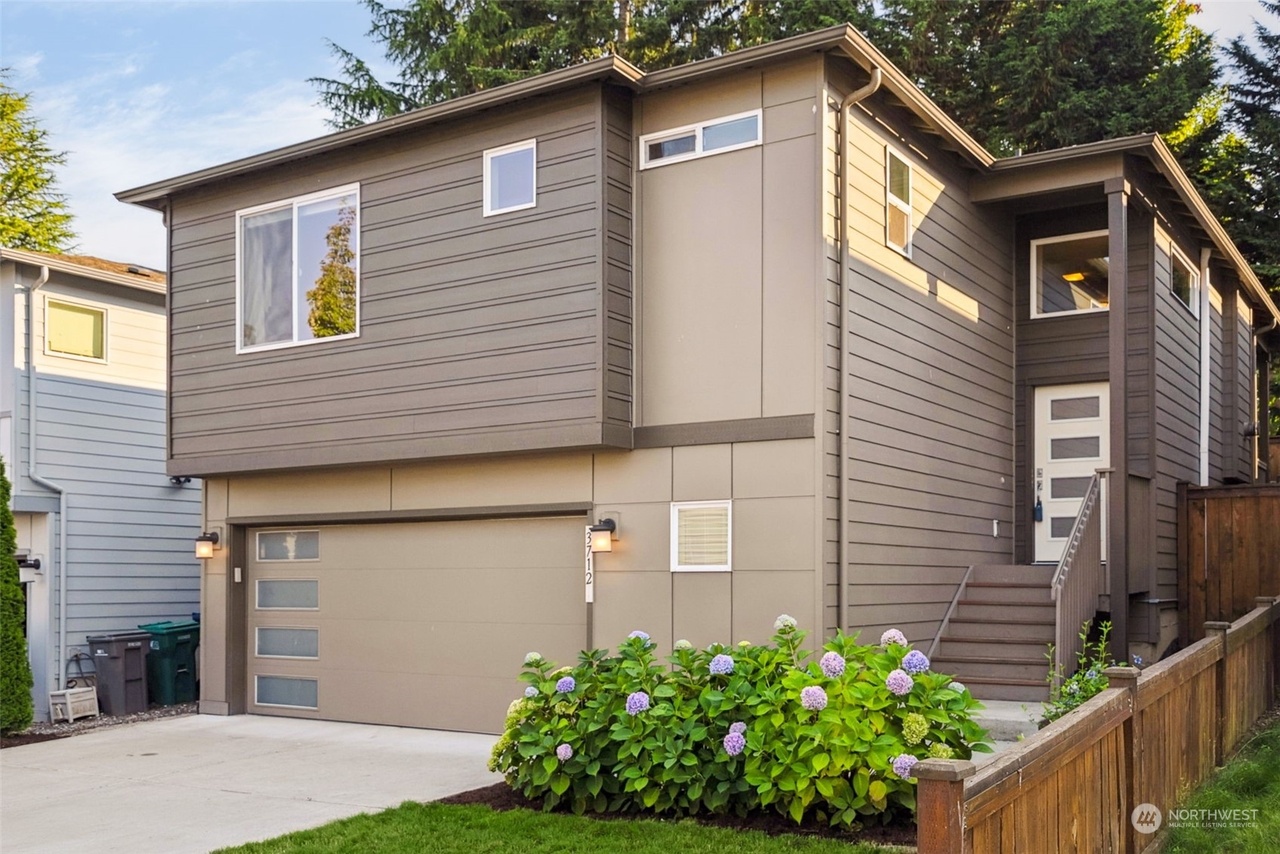Newly built home in the Greater Seattle area